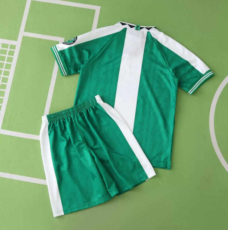 retro 1996 Nigeria home kids kit jersey