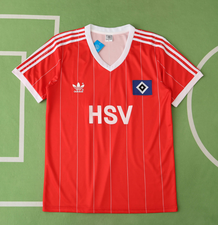 retro 83 84 Hamburger SV away jersey