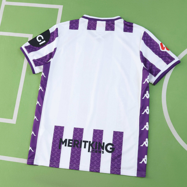 25 26 Valladolid home jersey