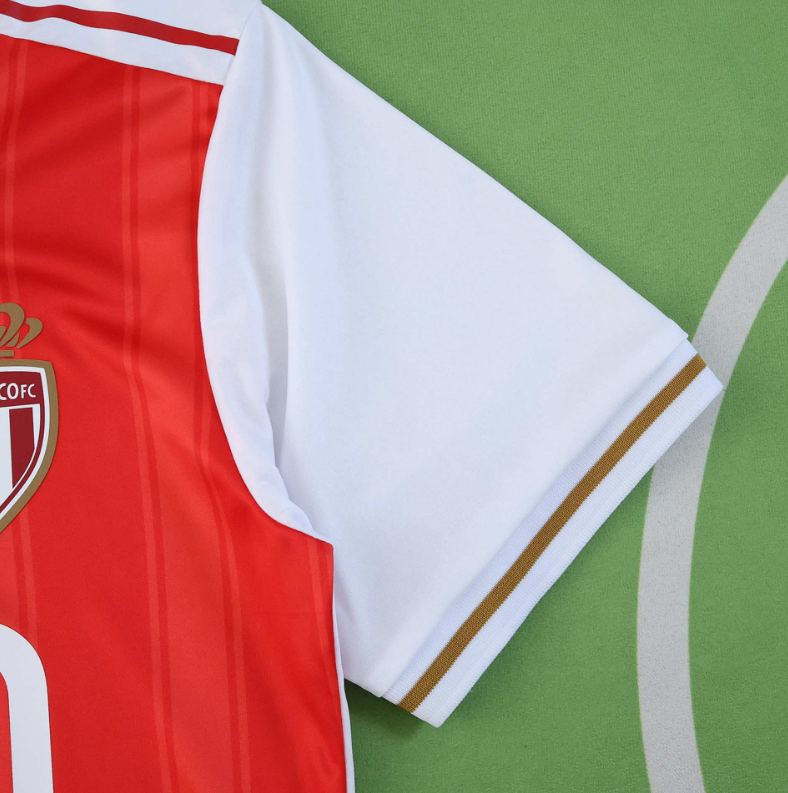 Player version 25 26 AS MONACO home jersey