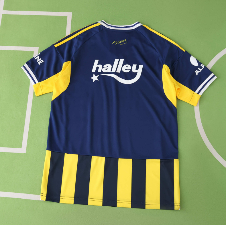 25 26 Fenerbahce home jersey