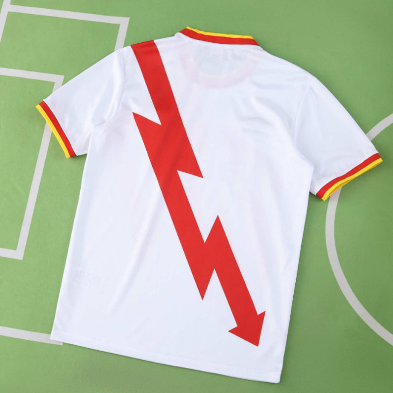 25 26 Rayo Vallecano home jersey