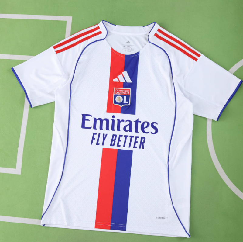 25 26 lyon home jersey