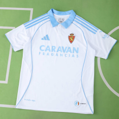25 26 Real Zaragoza home jersey
