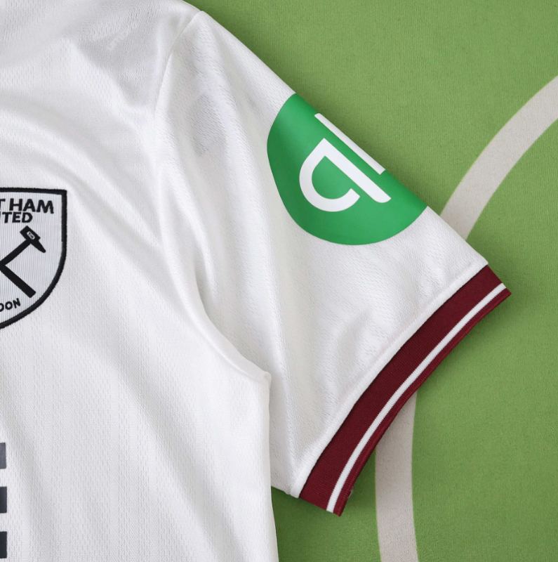 25 26 west ham united away jersey