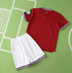 kids kit 25 26 west ham united home jersey
