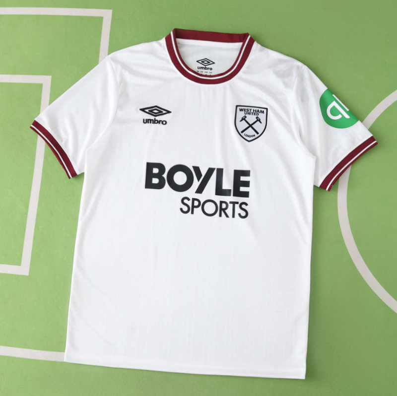 25 26 west ham united away jersey