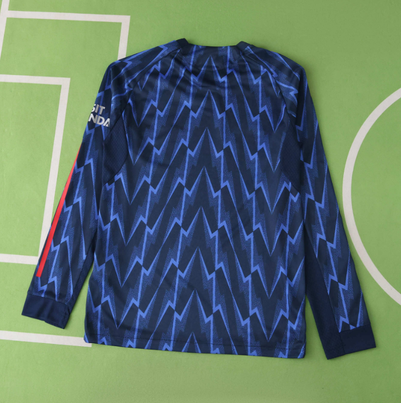 player version 25 26 arsenal away long sleeve jersey