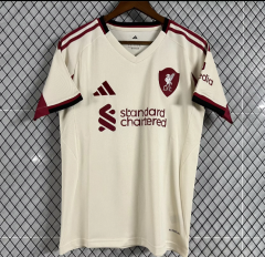 25 26 Liverpool away Fans version soccer jersey