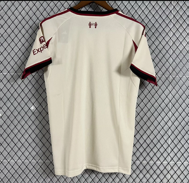 25 26 Liverpool away Fans version soccer jersey