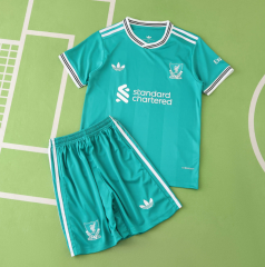 kids kit 25 26 Liverpool third soccer jersey