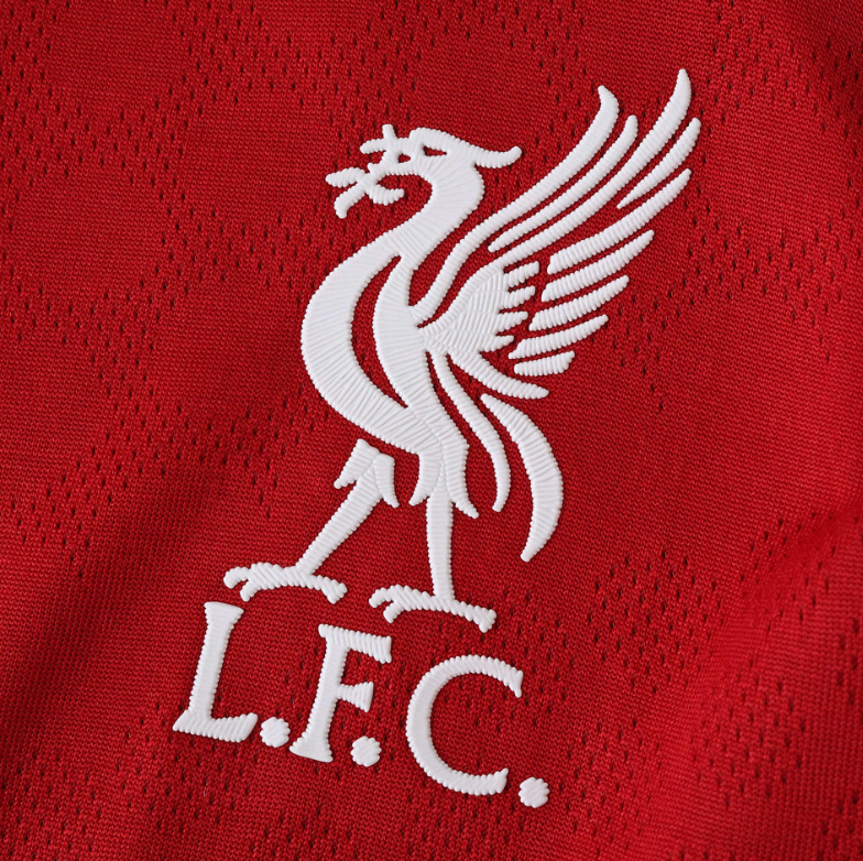 player version 25 26 Liverpool home long sleeve soccer jersey