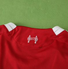 player version 25 26 Liverpool home long sleeve soccer jersey