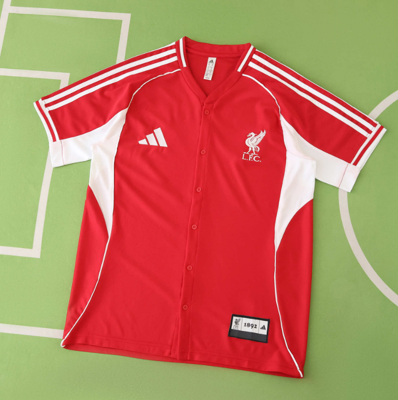25 26 Liverpool aseball jersey