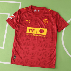 25 26 valencia away jersey fans version men size s-xxl