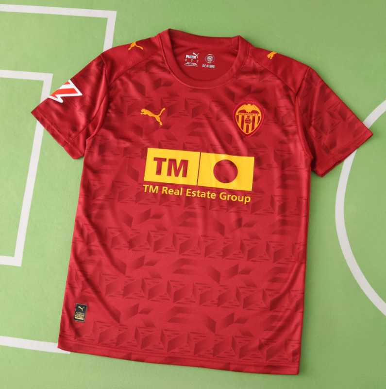 25 26 valencia away jersey fans version men size s-xxl