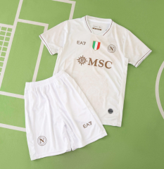 kids kit 25 26 napoli away jersey