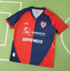 25 26 Cagliari Calcio home jersey
