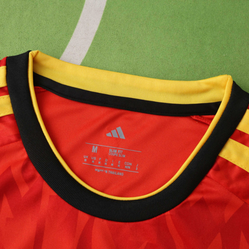 2026 belgium home jersey fans version size s-4xl
