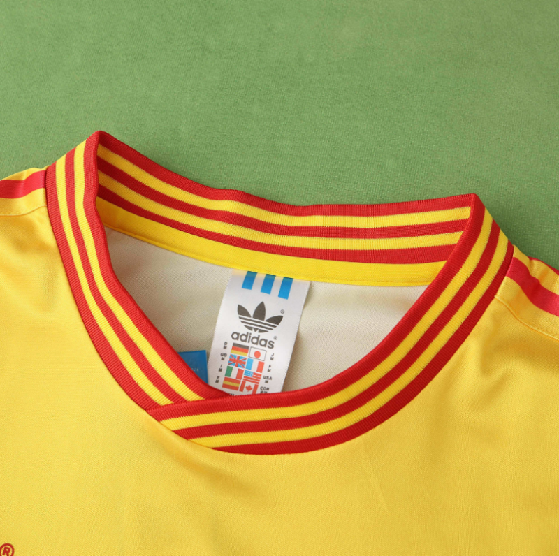 1990 Colombia home retro Fan version jersesy