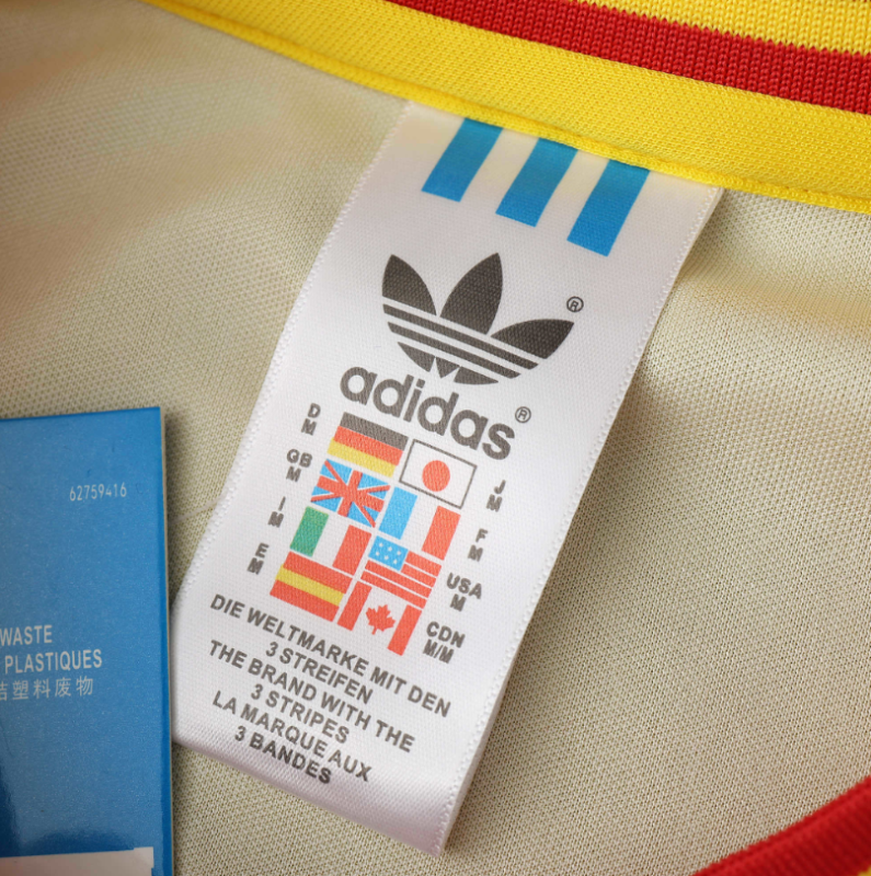 1990 Colombia home retro Fan version jersesy