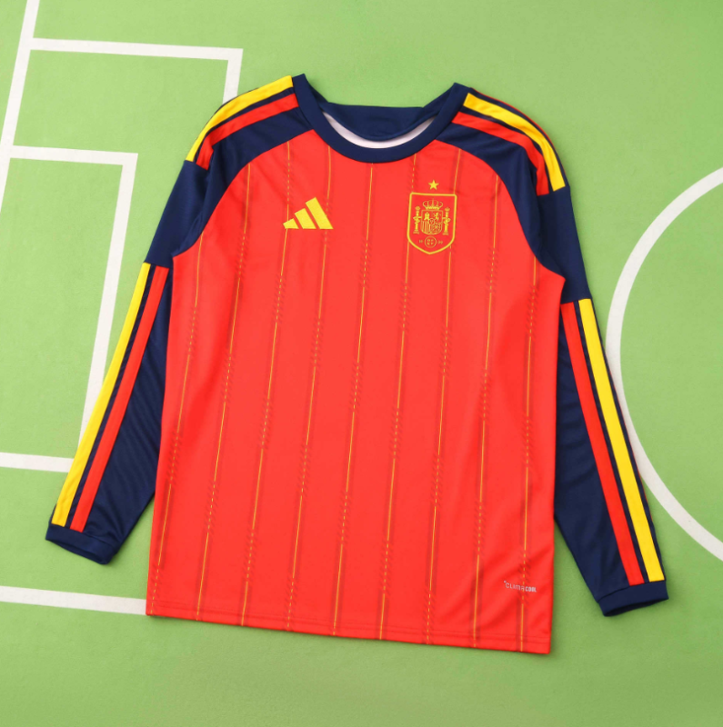 2026 spain home long sleeve Jersey