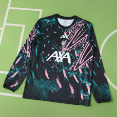25 26 season Liverpool long sleeve pre match shirts