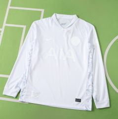 25 26 Tottenham 1901 whiteout long sleeve jersey fans version men size s-4xl