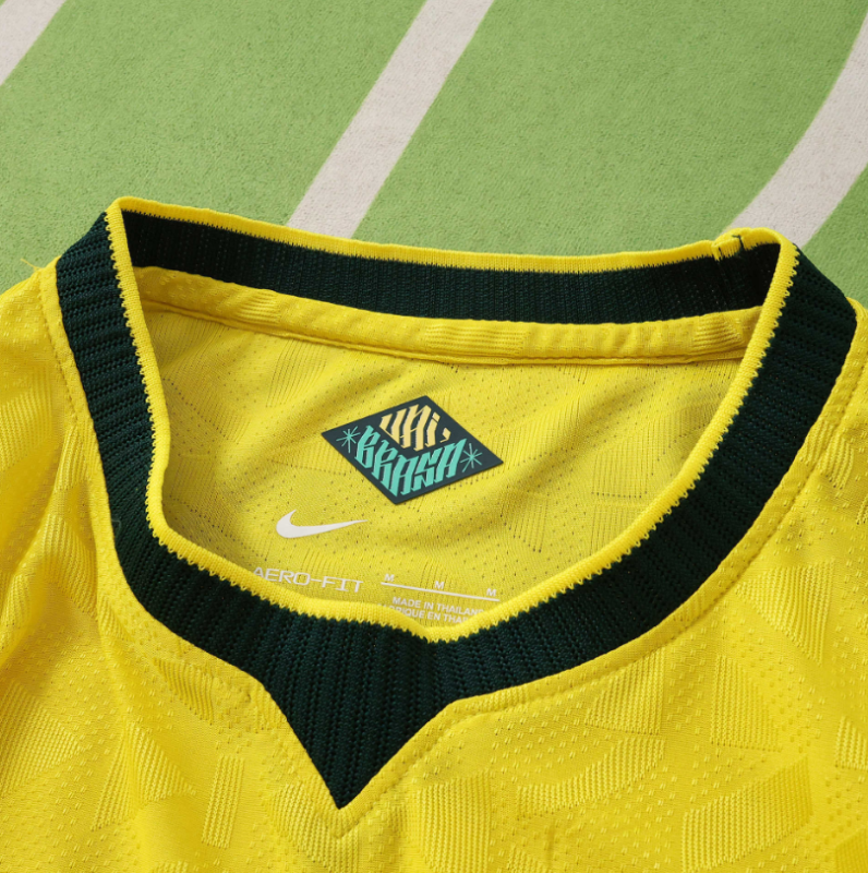 player version 2026 brazil home jersey