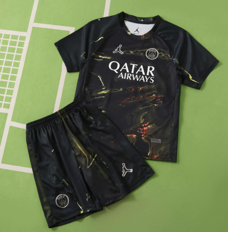 kids kit 25 26 psg 5th jersey
