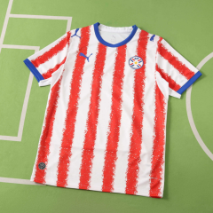 2026 Paraguay home jersey fans version