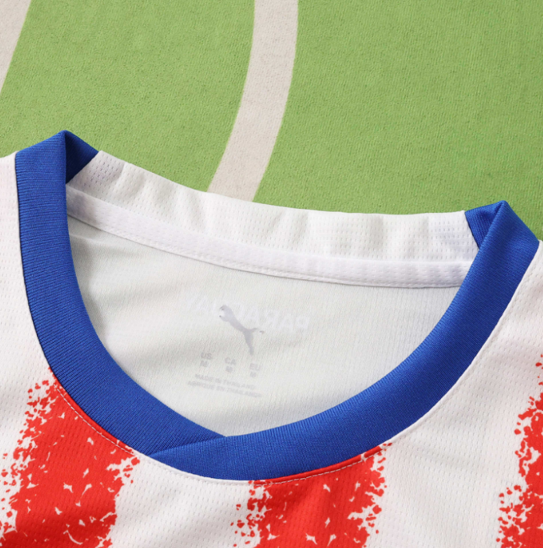 2026 Paraguay home jersey fans version