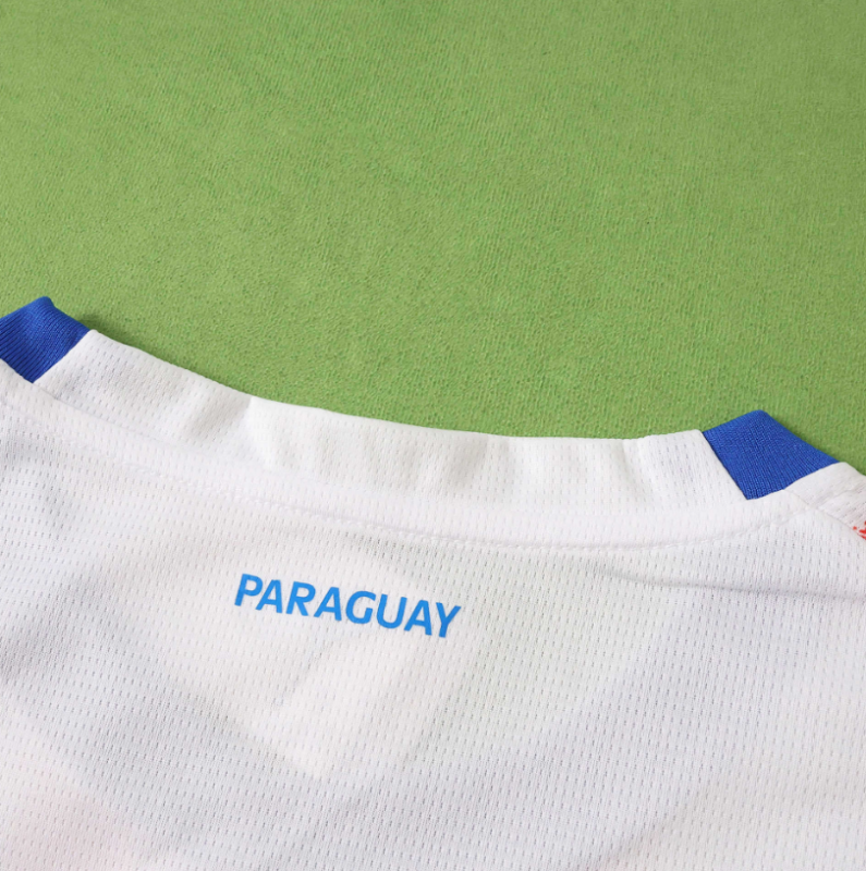 2026 Paraguay home jersey fans version