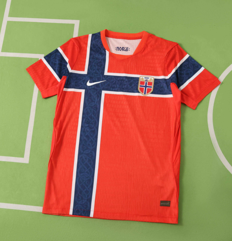 player version 2026 Norway home jersey