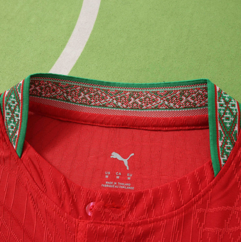 player version 2026 morocco home jersey