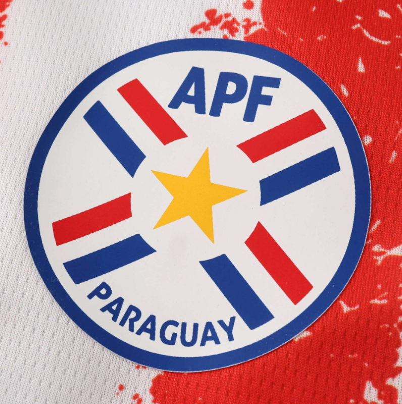 2026 Paraguay home jersey fans version