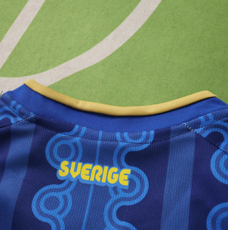 2026 Sweden away jersey fans version