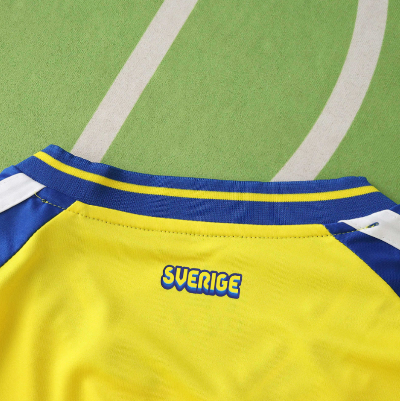 2026 Sweden home jersey fans version