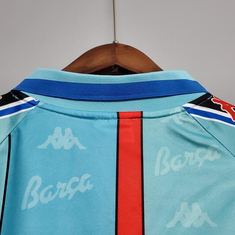 96 97 Barcelona away retro soccer jersey