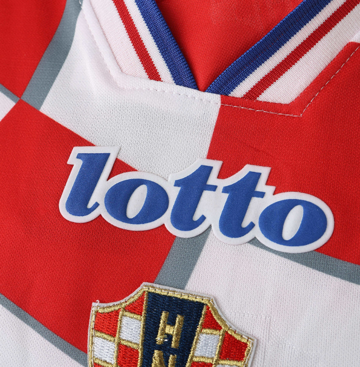 retro 1998 Croatia home jersey fans version men size s-xxl