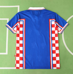 retro 1998 Croatia away jersey fans version men size s-xxl