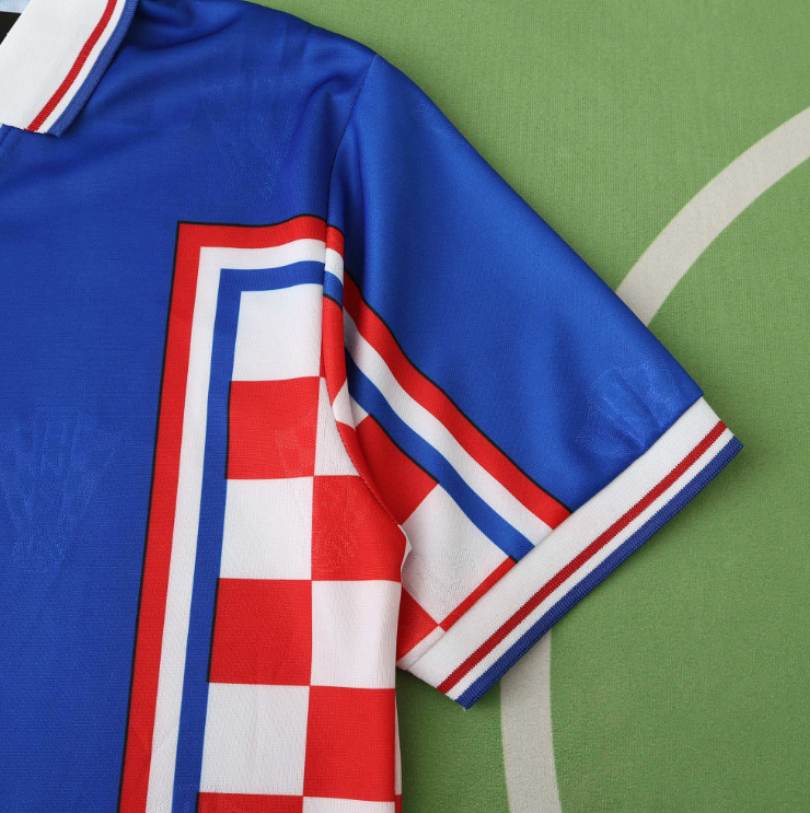 retro 1998 Croatia away jersey fans version men size s-xxl