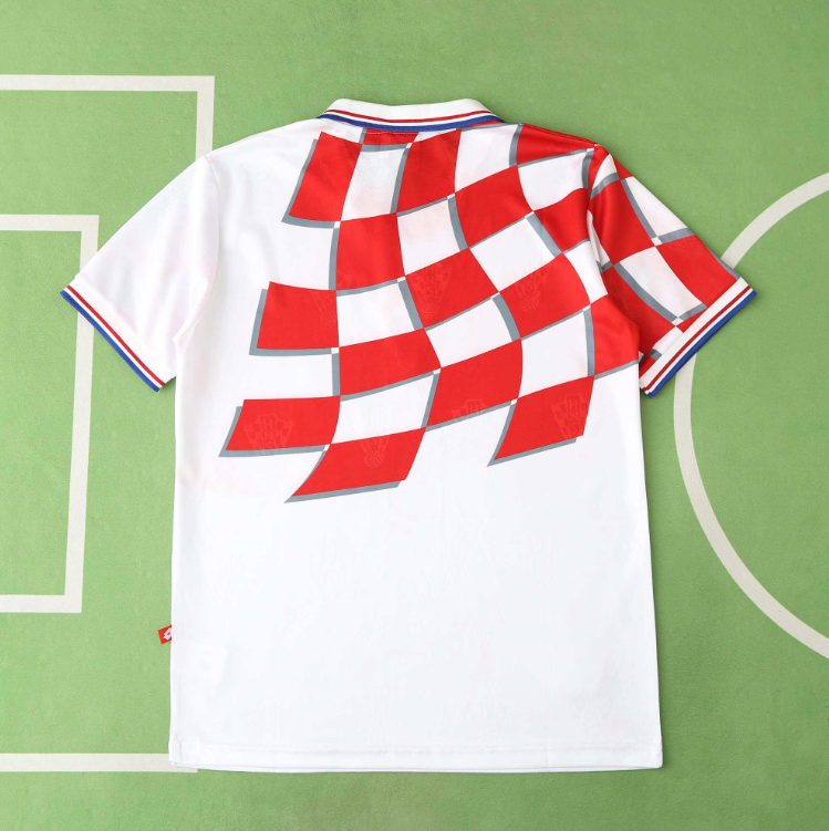 retro 1998 Croatia home jersey fans version men size s-xxl