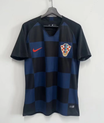 retro 2018 Croatia away jersey fans version men size s-xxl