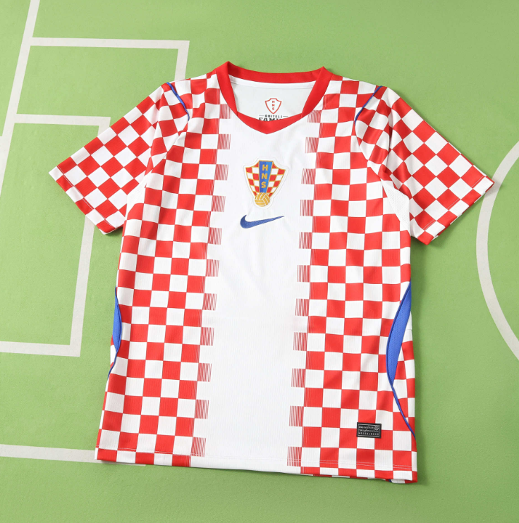 2026 Croatia home jersey fans version men size s-xxl
