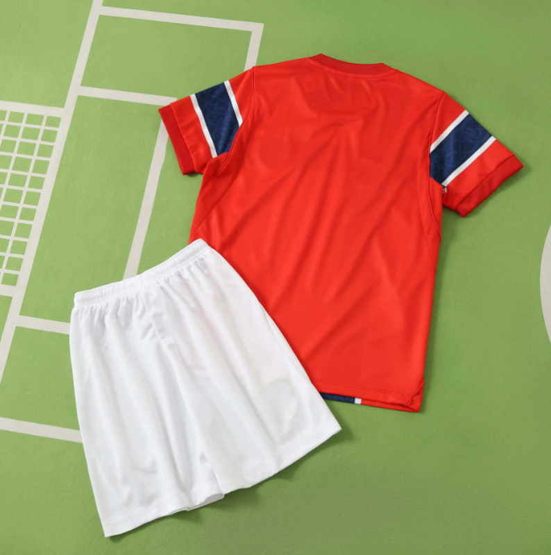 kids kit 2026 Norway home jersey fans version
