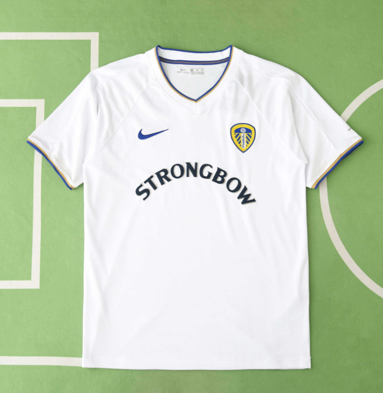 retro 00 01 Leeds United Home Jersey