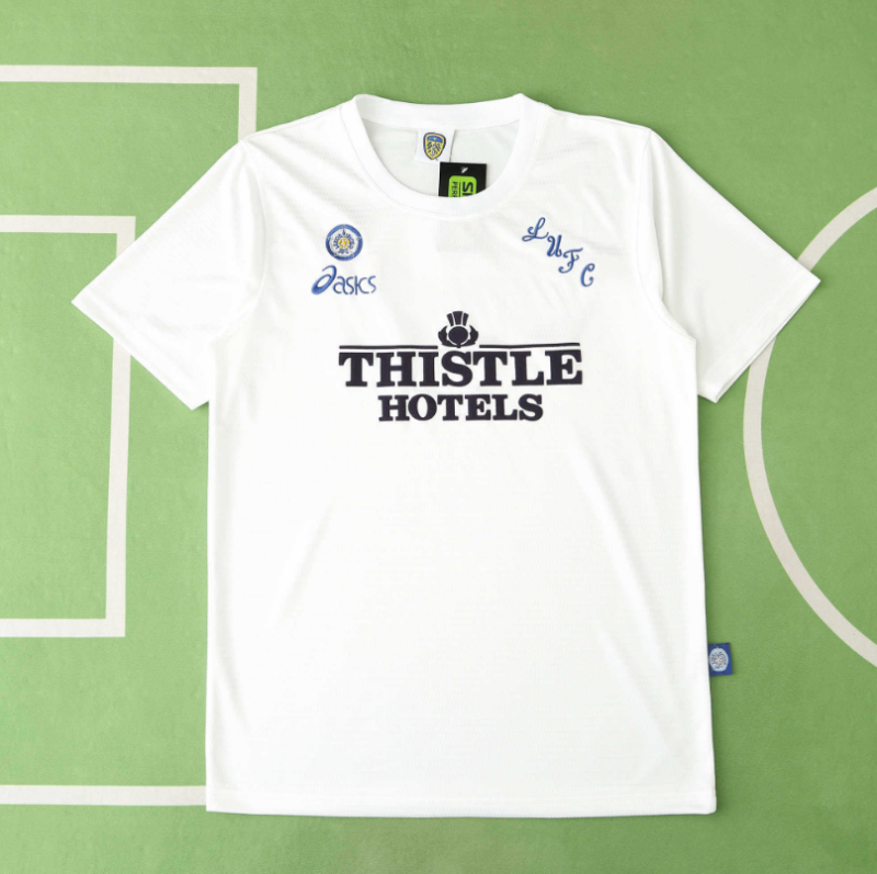 retro 95 96 Leeds United Home Jersey