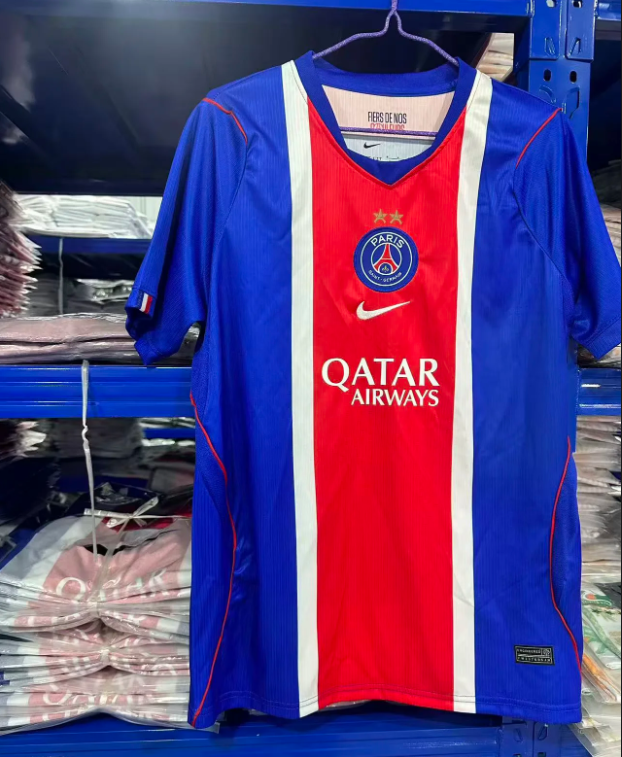 26 27 psg home 2 stars jersey fans version size s-4xl
