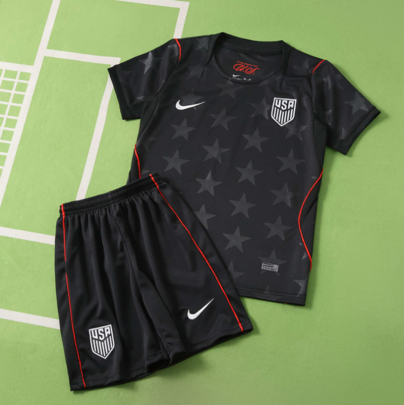 kids kit 2026 Usa away jersey